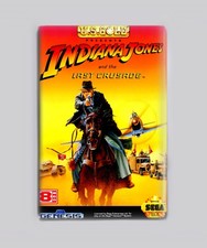 Indiana Jones ... Last Crusade   Sega Genesis - 2 x3  Fridge MAGNET  game retro