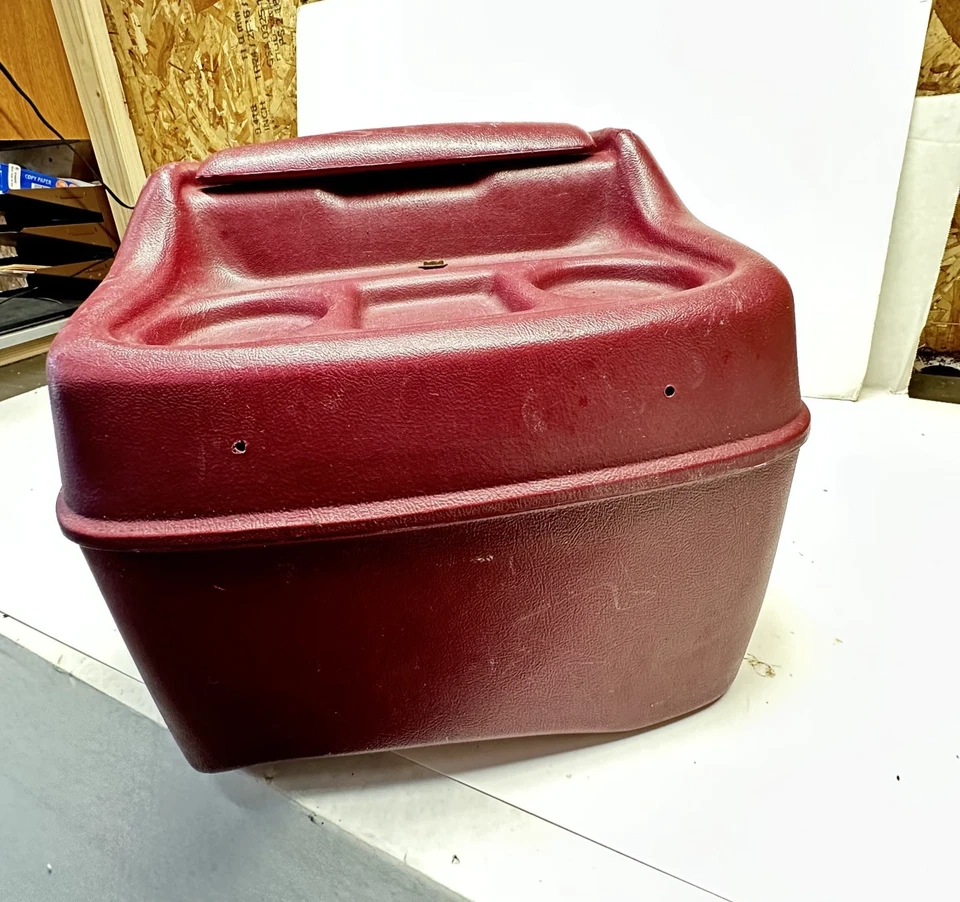 1981-1993 DODGE Ramcharger Or truck Center console OEM 81-93 Red Foto 2 de 4