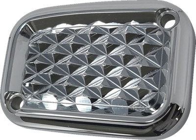 Covingtons C3076-C Diamondback Chrome Front Brake Master Cylinder Cover FLHTPI