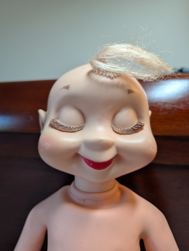 Cute 1960 Wimsies Susie The Snoozing Doll Amer.Doll And Toy 21"