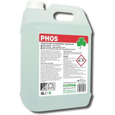 CLOVER PHOS 5LT STRONG DESCALER CATERING HOTEL PROFESSIONAL PRODUCT NON FOAMING