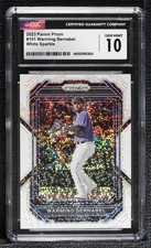 2023 Panini Prizm White Sparkle Warming Bernabel #151 CGC 10 Gem Mint 14dq