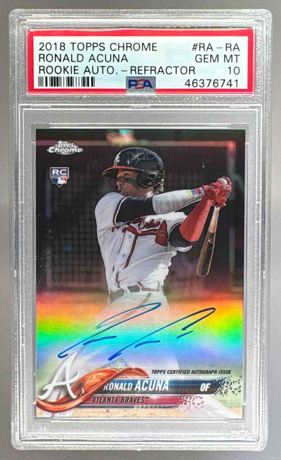 Acuna Jr Baseball Card 2018 TOPPS SET Completo Ronald Acuna Jr. RC