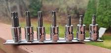 Snap-on Torx Bit Socket 38 Drive Set Of 7 T55 T50 T47 T45 T40 T30 T27 Snap-on Torx Bit Socket 38 Drive Set Of 7 T55 T50 T47 T45 T40 T30 T27
