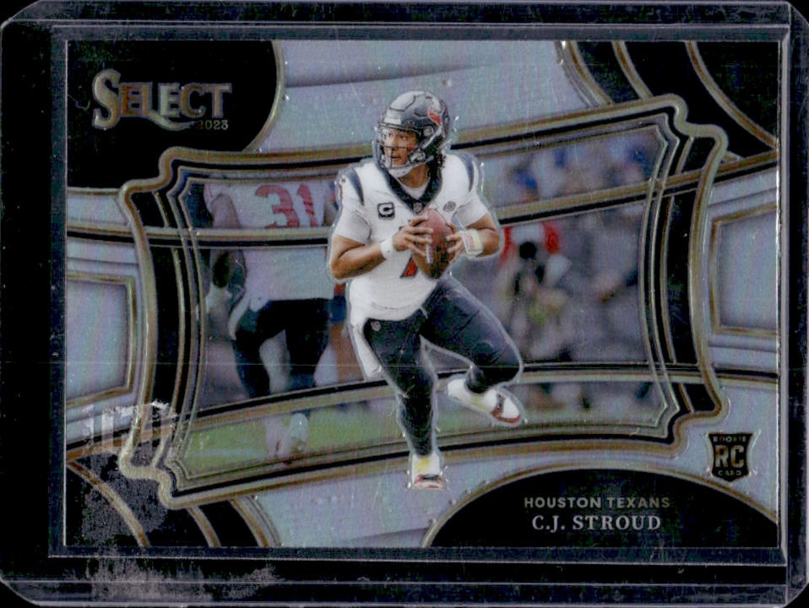 2023 Panini Select C.J. Stroud RC Silver Prizm Rookie Field Level #338 Texans