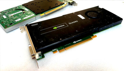 x3 Restposten NVIDIA Quadro 4000 P1031 2GB GDDR5 PCI-E Grafikkarte Kostenlose Lieferung