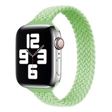 Bracelet de montre tressé en nylon avec bague unique petite taille pour
