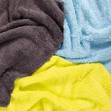 (4 Pack) Auto Drive Multi-Purpose Microfiber Towels Assorted Colors