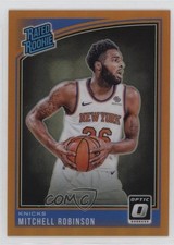 2018 Panini Donruss Optic Rated Rookie Orange Prizm /199 Mitchell Robinson 5l1
