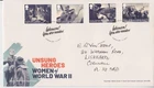 GB ROYAL MAIL FDC COVER 2022 UNSUNG HEROES WOMEN STAMPS EX SHEET HANDWRITTEN
