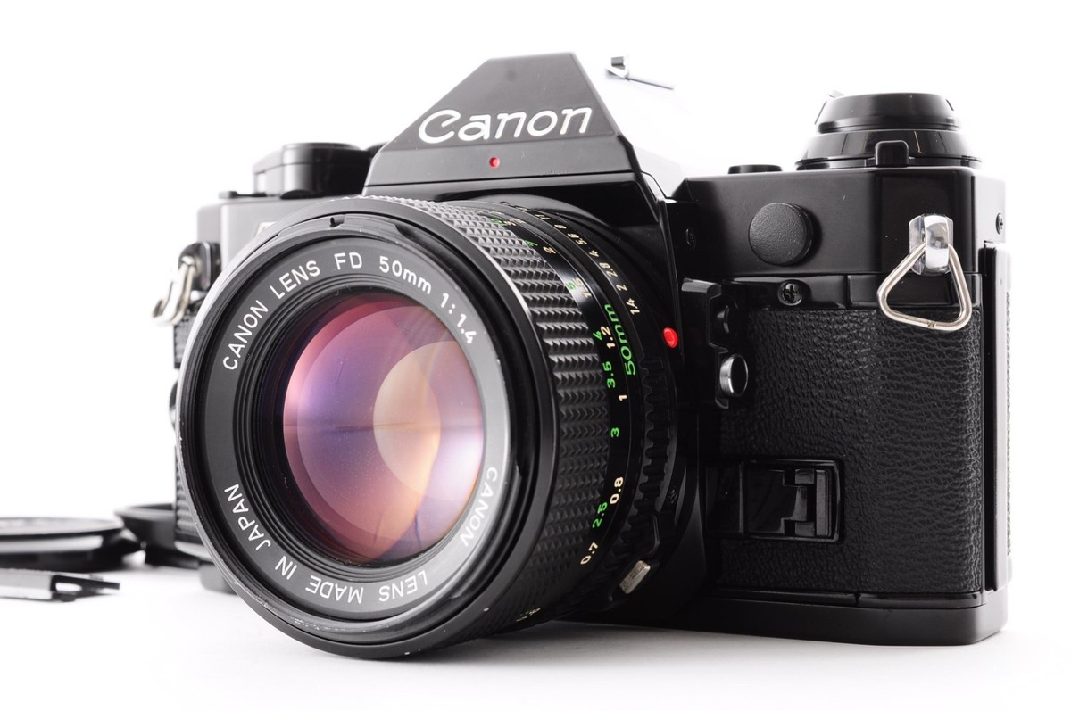 CLA'd Canon AE-1 Program Black / Lens New FD 50mm f/1.4