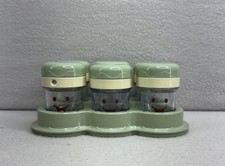 Baby Magic Bullet Replacement Cups Containers Date Dial Food Processor Storage