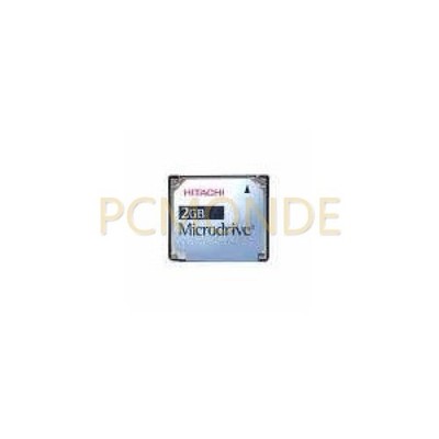 Hitachi Pexagon 2 GB MicroDrive 3K4 with PCMCIA Adapter (MD2GBA)