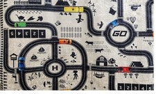 Flosker Kid's Children's Play Floor Rugs Non slip Polyester 100cm x 150cm new