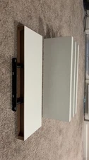 Four Piece White Floating Shelves