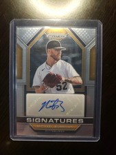 2023 Panini Prizm - Signatures Michael Burrows #SIG-MB Silver Prizm (AU, RC)