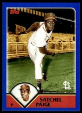 Satchel Paige 2023 Topps Archives #225 St. Louis Browns Baseball Card