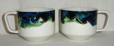 2 Starbucks Artisan Mugs ~ 06/08 A Story of Elevation Cup ~ 2015 Collectible
