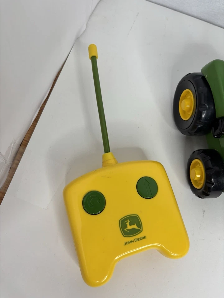 John Deere for Kids Remote Controlled Toy Tractor Battery Operated Works Great - Image 2 of 4