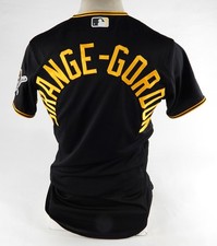 2021 Pittsburgh Pirates Dee Strange-Gordon Game Issued Black Jersey 40 DP72242