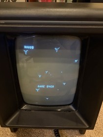 Vectrex Arcade System Game Console With Box And Boxed Game Tested Working!! GCE