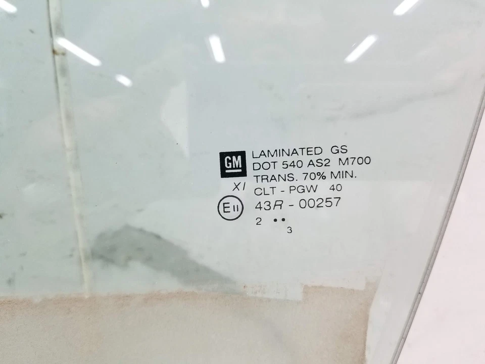 Buick Lacrosse 2013 puerta delantera izquierda ventana cristal #010430 Foto 2 de 4