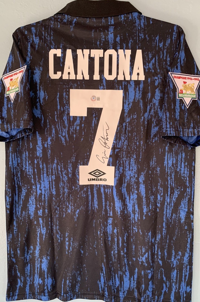 Carte à Collectionner Topps 2024 Eric Cantona Pioneer UCL Bleue 17/49, Manchester United