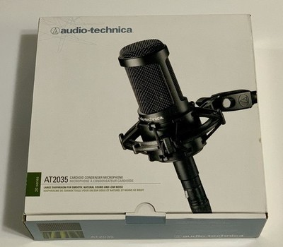 In-Box Audio-Technica AT2035 20 Series Cardioid Condenser Studio XLR Microphone