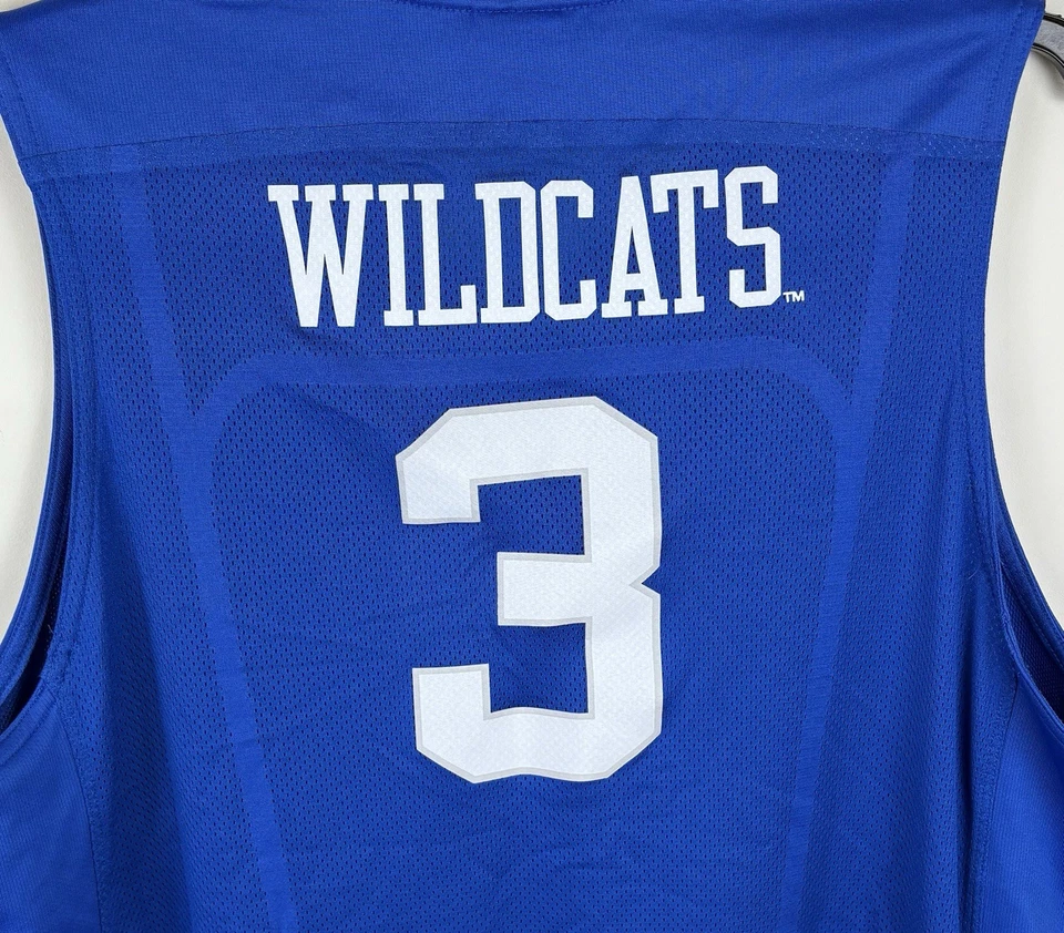 Men’s Nike Elite Kentucky Wildcats Basketball Jersey / Blue / Size XL - Image 4 of 4