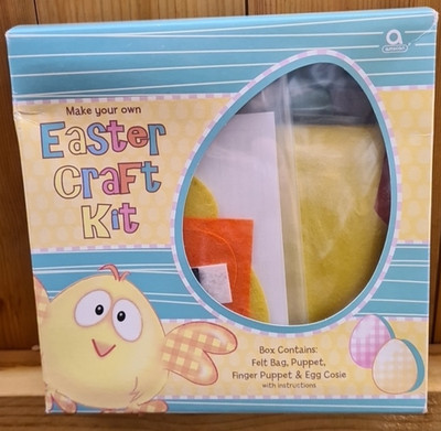 Puppenei Cosie Filztasche selber machen Kinder Ostern Bastelset