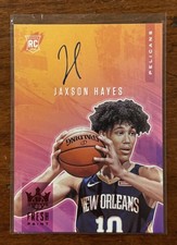 2019 Panini Court Kings Fresh Paint Ruby /99 Jaxson Hayes Rookie Auto RC Lakers
