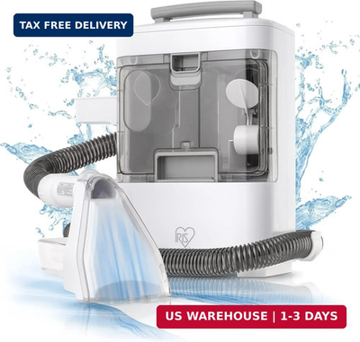 #ad IRIS USA Carpet Spot Cleaner Machine with Auto Spray for Low Pile Carpets Couch $108.36