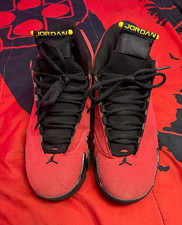 Jordan Air Jordan 14 Retro Ferrari Men  s Challenge Red/Black 2014 654459-670