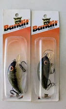 Bandit Lures 100 Series 101 Baby Bass Lot Of 2 NEW