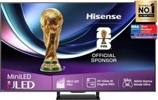 Smart TV 65" 4K Ultra HD ULED MiniLED Vidaa Classe E Nero 65U7Q PRO HISENSE