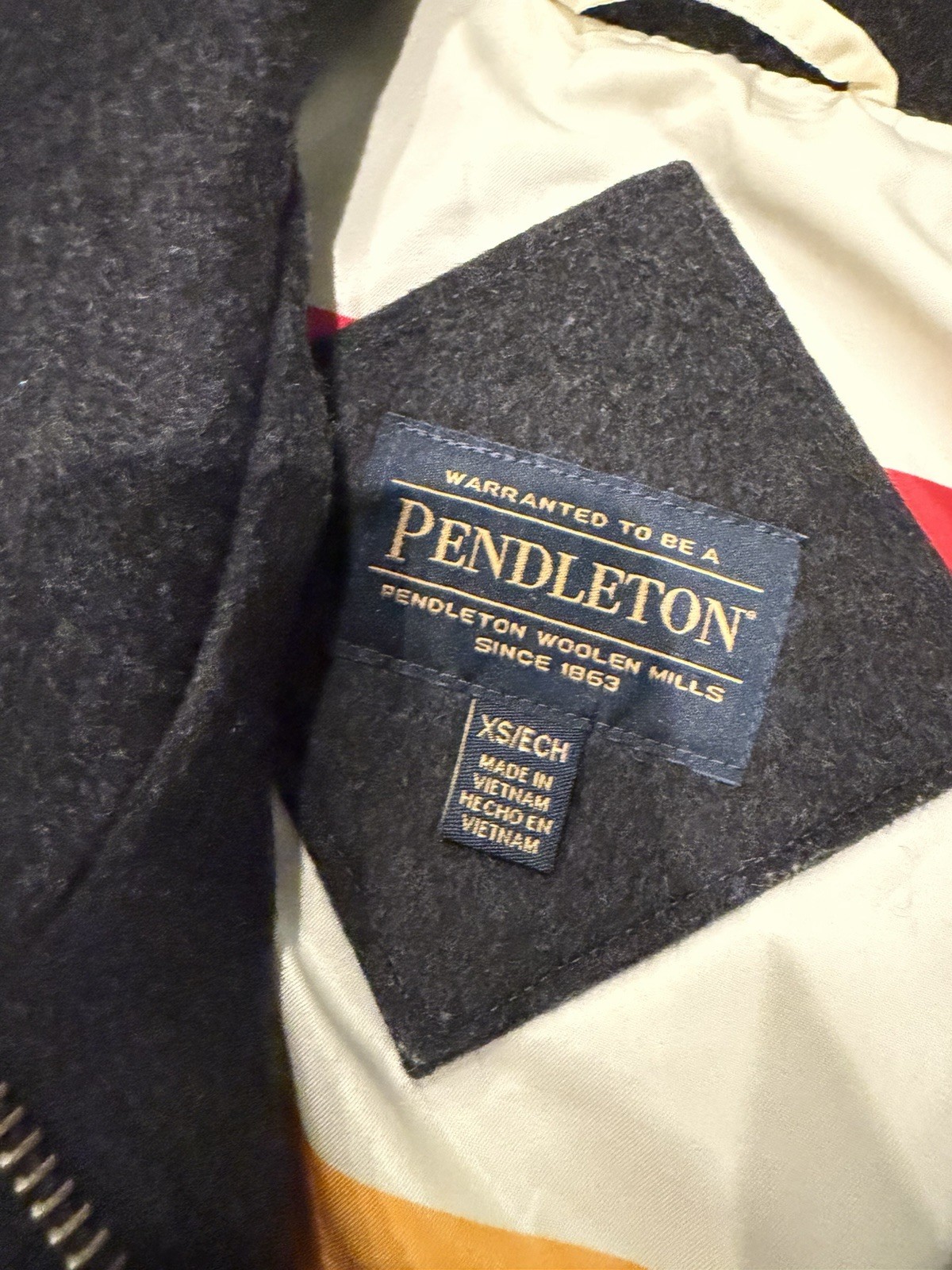 Pendleton Jacket Women’s Wool Water Resistant Gra… - image 6