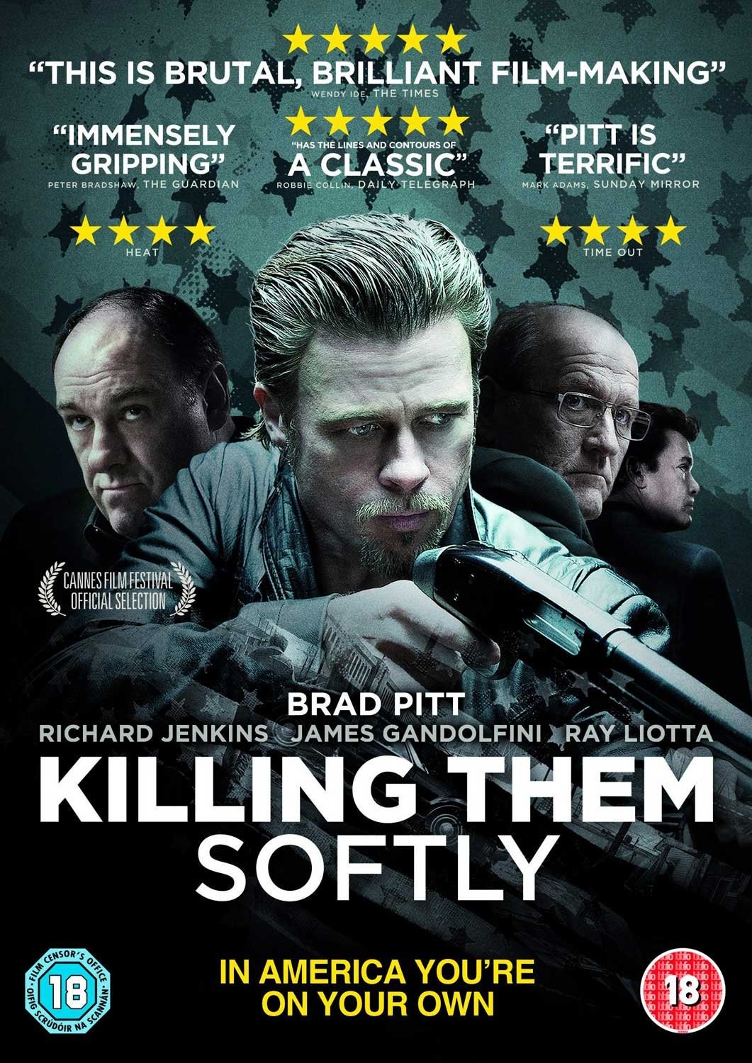 Killing Them Softly (DVD) Brad Pitt Scoot McNairy Richard Jenkins