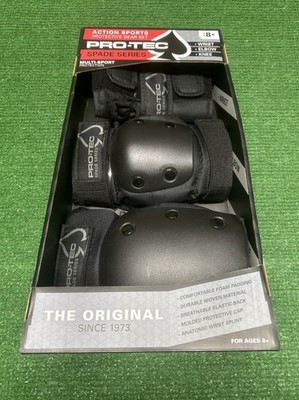 PRO-TEC Wrist Elbow Knee Pad Guards for Skateboard Scooter Roller Skate Bicycle