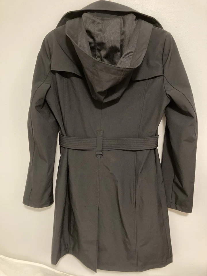 Gabardina para mujer Calvin Klein negra talla S nunca usada nueva sin etiquetas Foto 3 de 4