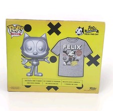 Funko POP! Caja exclusiva de Félix el Gato con figura y camiseta grande de Target