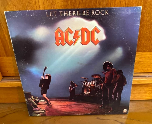 AC/DC Let There Be Rock vinyl record ATCO SD 36-151 1st Press Ultrasonic EX+