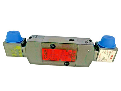 ASCO SC8551A002MS 3/2 - 5/2 Dual Solenoid Operated NAMUR Valve 1/4'' NPT 24V DC