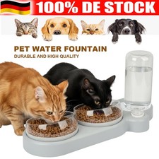 Katzennapf,Futternapf Katze,Fressnapf Katze 3 in 1 Katzen Napfset,rutschfeste