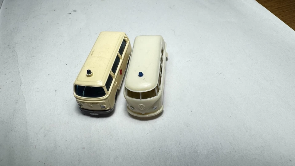 Wiking 1:87 scala H0 VW Volkswagen Transporter T1 T2 croce rossa - Immagine 3 di 4