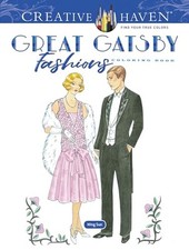 Creative Haven Great Gatsby Fashions Coloring Book by Ming-Ju Sun (Paperback,...