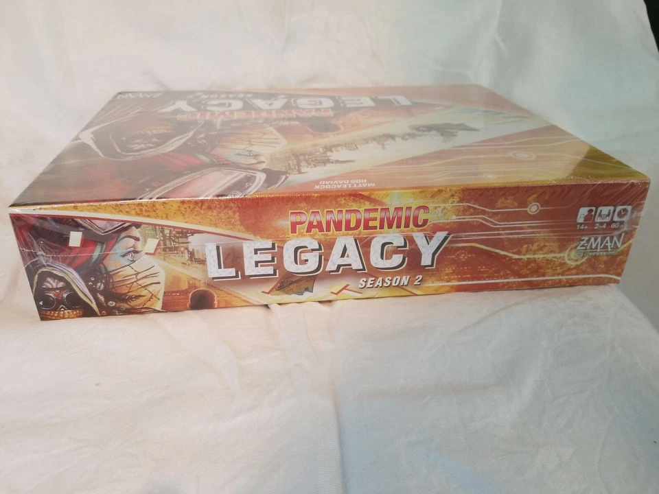 Fantasy Flight Games Pandemic: Legacy Temporada 2 Edición Amarilla Juegos de Mesa SELLADOS Foto 3 de 4