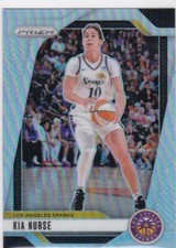 2024 Panini Prizm WNBA SILVER PRIZM #129 Kia Nurse, Los Angeles Sparks