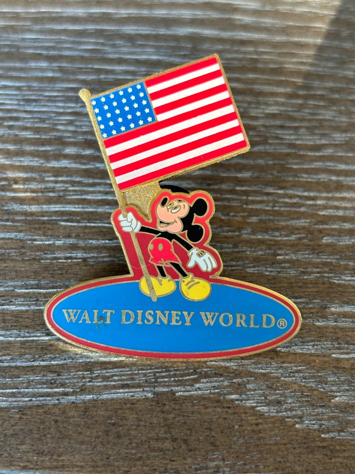 Disney Mickey Mouse Patriotic American Flag Official Trading Pins | eBay