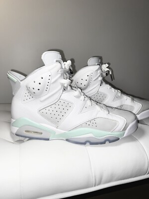 Nike Air Jordan 6 Retro Mint Foam White 2022 NIB | Men size 10 DQ4914-10