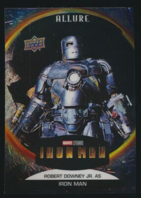 2022 Marvel Allure Portal Variant SP #1 Robert Downey Jr. as Iron Man Upper Deck